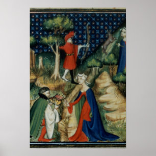 Berättelsen av Procris, från ` De Claris Poster