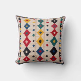 Berber Inspired White Kilim Pillows: Chic Meets Kudde