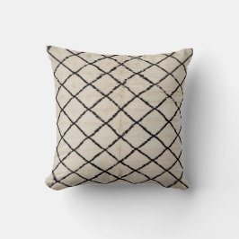 Berber Simpity: White Kilim Pillows for Chic Kudde