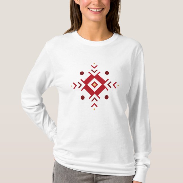 Berber Tatoo sweatshirt T Shirt (Framsida)