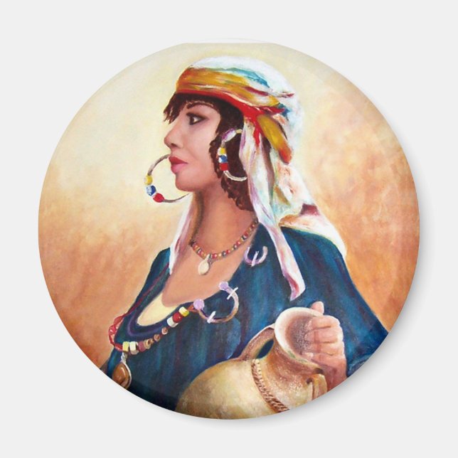 "Berber Woman" magnet (Framsidan)