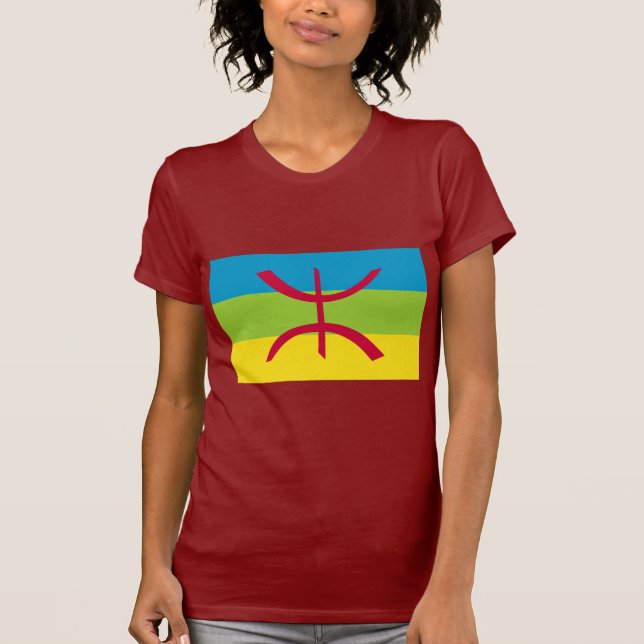 Berberflagga T Shirt (Framsida)