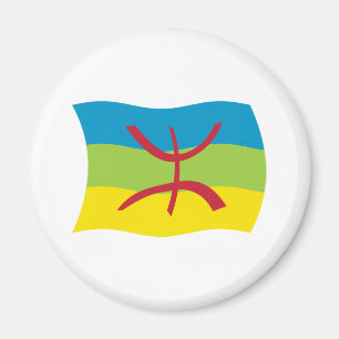 Berberfolkets flagga Magnet