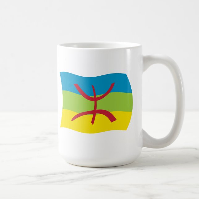 Berberfolkets flagga mugg (Höger)