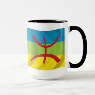 Berberfolkets flagga mugg