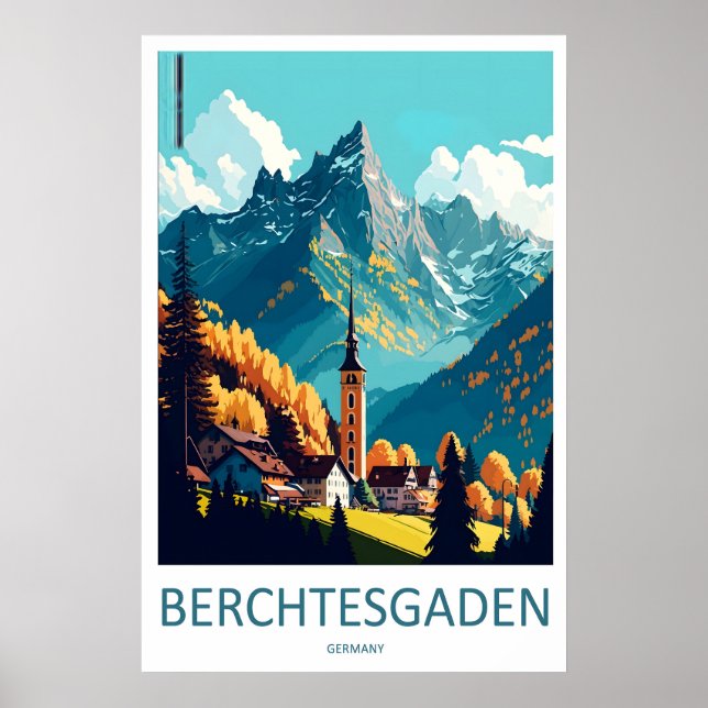 Berchtesgaden 1 poster (Framsidan)