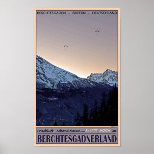 Berchtesgaden - Fliege Hoch! Poster