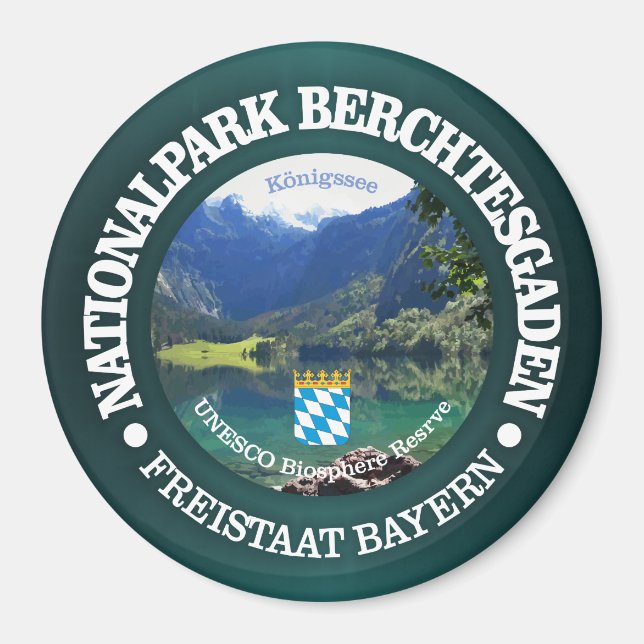 Berchtesgaden nationalpark magnet (Framsidan)