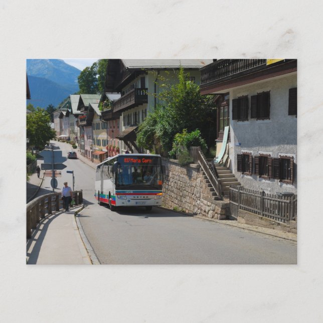 Berchtesgaden Postcard Vykort (Framsida)