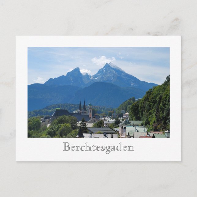 Berchtesgaden Postcard Vykort (Framsida)