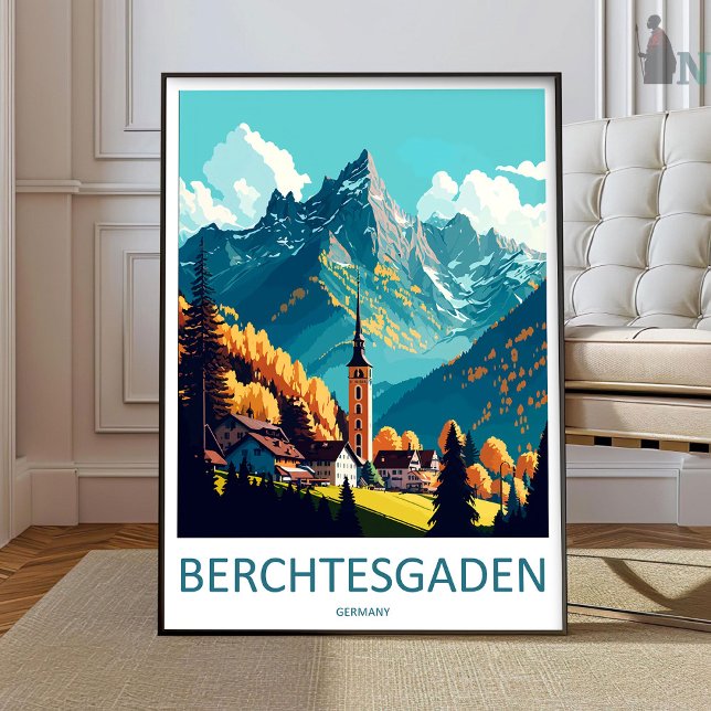 Berchtesgaden Resa Tryck Väggkonst Berchtesgaden  (Skapare uppladdad)