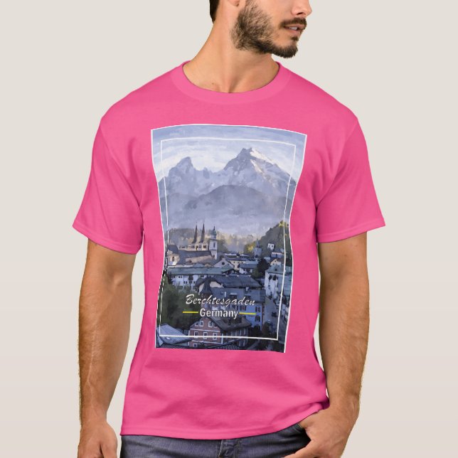 Berchtesgaden Tyskland T Shirt (Framsida)