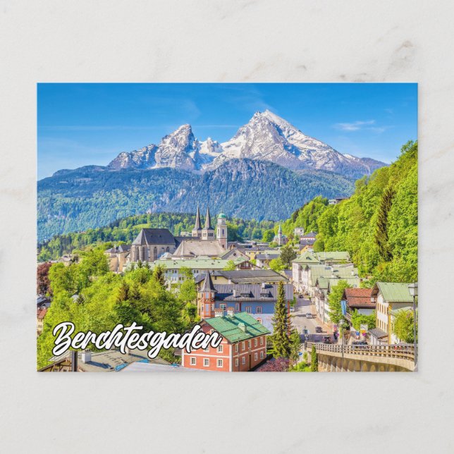 Berchtesgaden, Tyskland Vykort (Framsida)