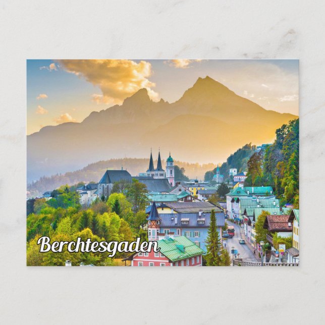 Berchtesgaden, Tyskland Vykort (Framsida)