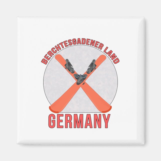 Berchtesgadener Land, Tyskland Magnet (Framsidan)