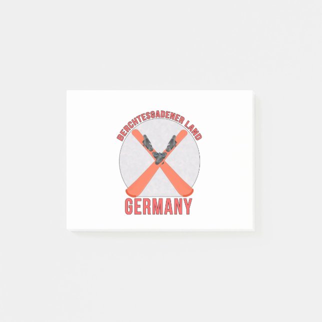 Berchtesgadener Land, Tyskland Post-it Block (Framsida)