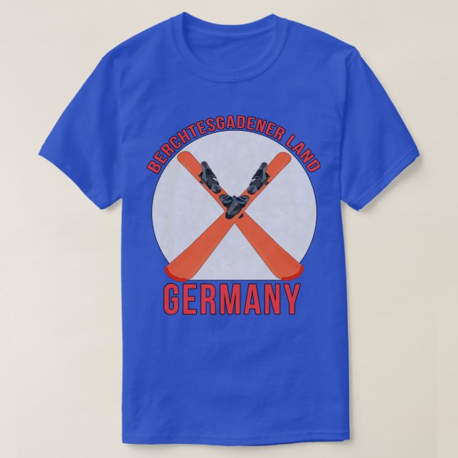 Berchtesgadener Land Tyskland T Shirt (Design framsida)