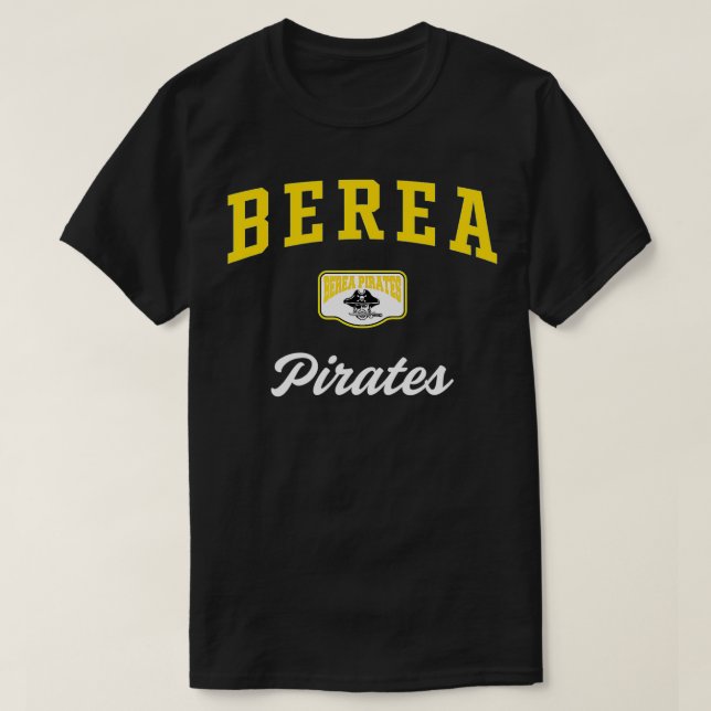 Berea High School Pirates  T Shirt (Design framsida)