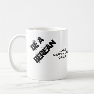 Berean Apologetics Bible Verse Personlig White Kaffemugg