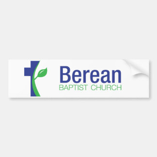 Berean baptistkyrkabildekal bildekal