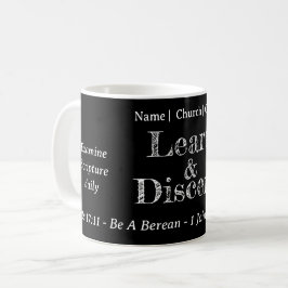 Berean Search Scripture Personlig Black Kaffemugg