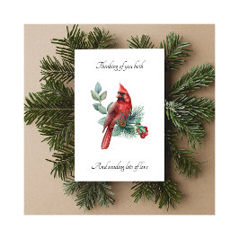 Bereaved Parent Thinking of You Christmas Card Helgkort
