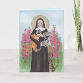 Bereavement Loss of Cat St. Gertrude Patron Saint Kort