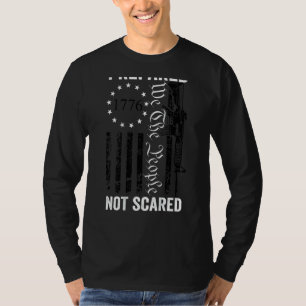Beredd ej Skrämt 2:a ändringen Prepper Ar15 on T Shirt