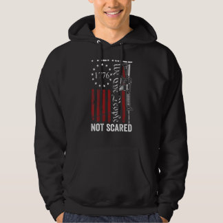 Beredd ej Skrämt andra ändring Ar15 Rifle Pro Hoodie