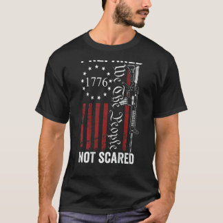 Beredd ej Skrämt andra ändring Ar15 Rifle Pro T Shirt