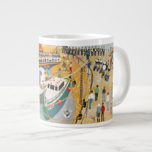 Beredning av livbåten i Mousehole Jumbo Mugg