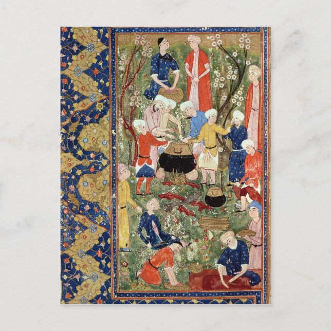 Beredning av måltid vykort (Framsida)