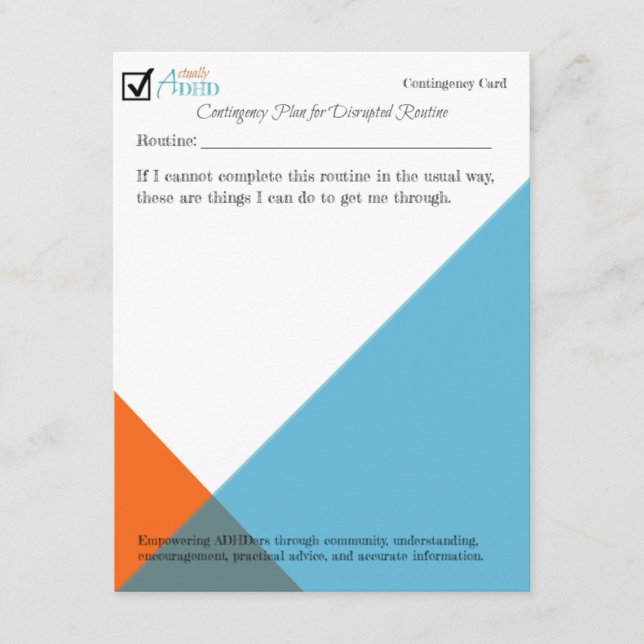 Beredskapskort för radavbrott (Framsida)