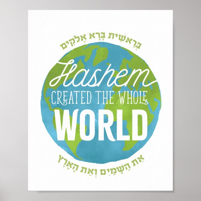 Bereishis Skriv ut Poster (Framsidan)