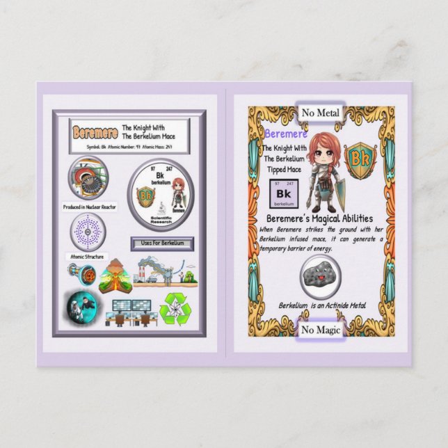 Beremere - Knight Berkelium Mace Vykort (Framsida)