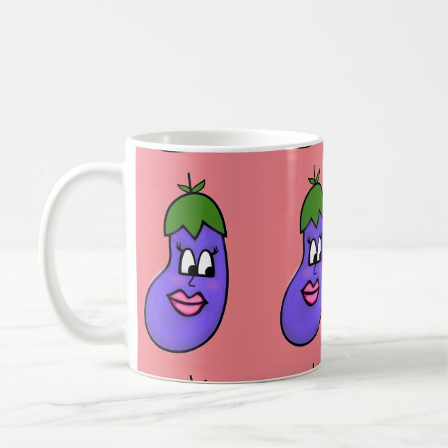 berenjena mugg (Vänster)