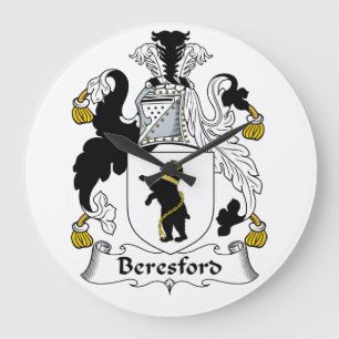 Beresford familjvapensköld stor klocka
