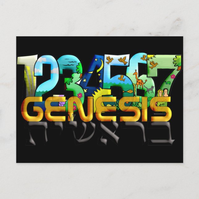 Bereshit Vykort (Framsida)