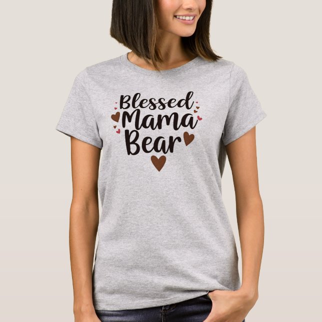 Berett Mamma T Shirt (Framsida)