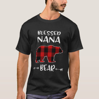 Berett Nana Bear Buffalo Play Bear för Nana för T Shirt