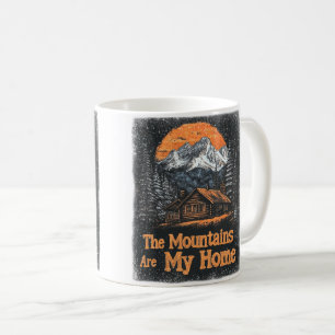 Berg är mitt hem kaffemugg