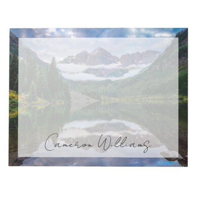 Berg | Aspen Colorado Anteckningsblock (Framsida)