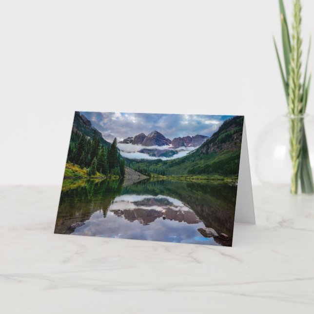 Berg | Aspen Colorado Kort (Framsida)