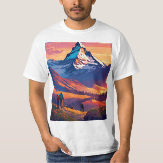 Berg av Alpernorna, Matterhorn T Shirt