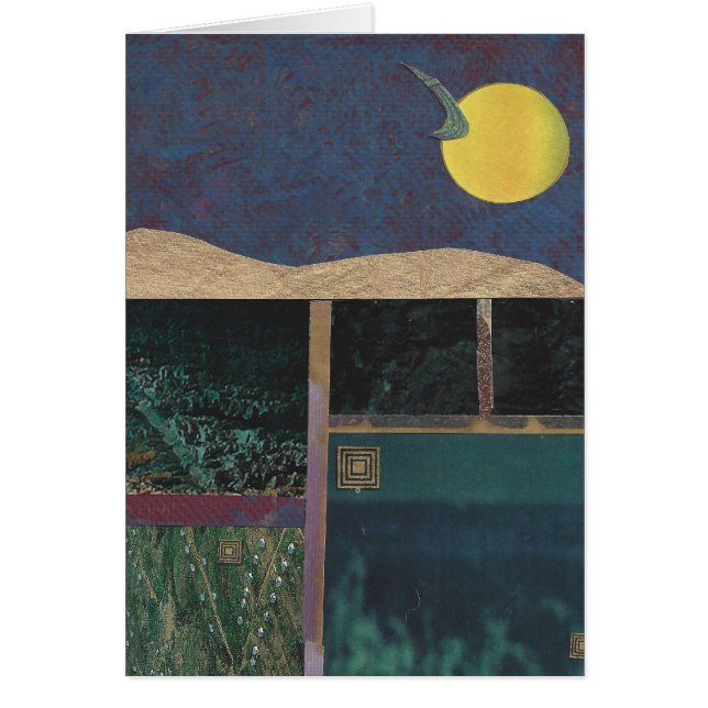 Berg av månen OBS kort (Framsidan)