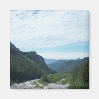 Berg av Mt. St. Helens. Magnet