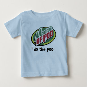 Berg av poo t shirt