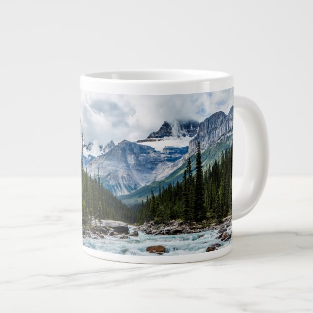 Berg | Banff National Park Alberta, Kanada Jumbo Mugg (Framsida höger)