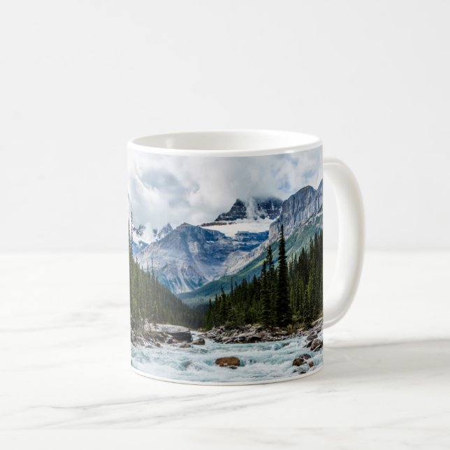 Berg | Banff National Park Alberta, Kanada Kaffemugg (Framsida höger)