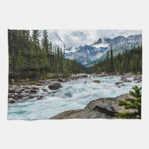 Berg Banff National Park Alberta, Kanada Kökshandduk
